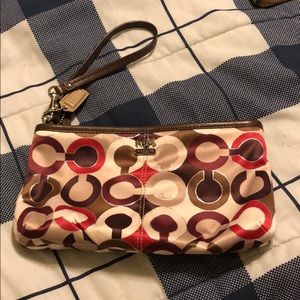 Coach wristlet